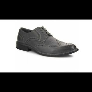 Vintage Style Perry Ellis Grey Dress Shoe | Sz. 10